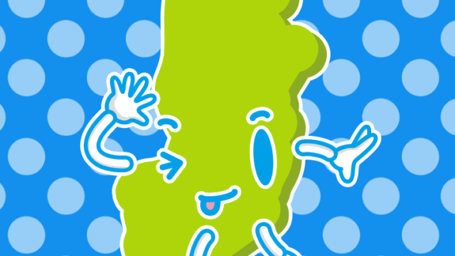 テヘヘな奈良ちゃんのイラスト【色、背景あり】PNG