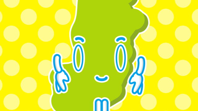 お辞儀する奈良ちゃんのイラスト【色、背景あり】PNG