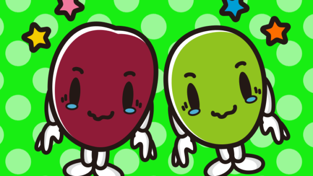 ジーンとするオリーブちゃんのイラスト【色、背景あり】PNG