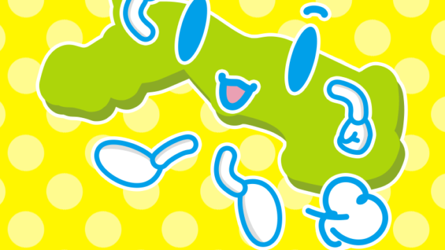 走る鳥取ちゃんのイラスト【色、背景あり】PNG