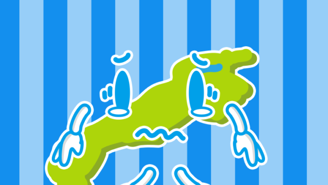 泣く島根ちゃんのイラスト【色、背景あり】PNG