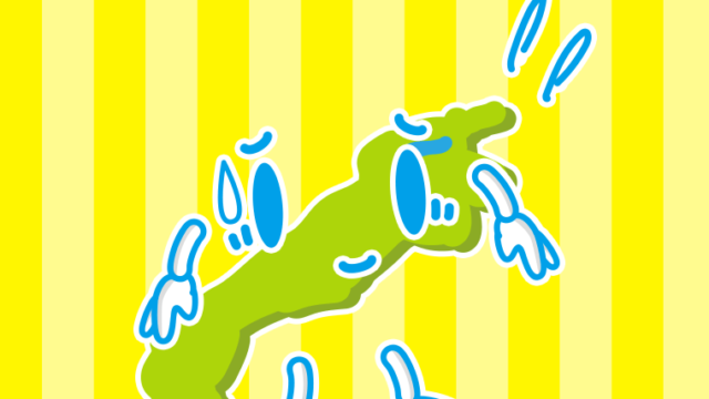 苦笑いする島根ちゃんのイラスト【色、背景あり】PNG