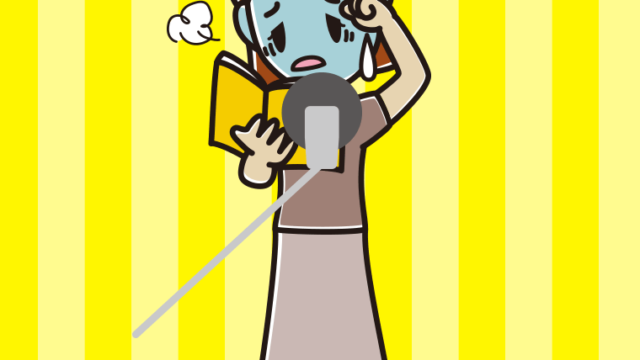 具合が悪い若手女性声優のイラスト【色、背景あり】PNG