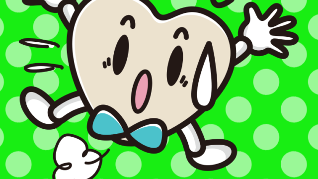 驚くホワイトデーチョコくんのイラスト【色、背景あり】PNG