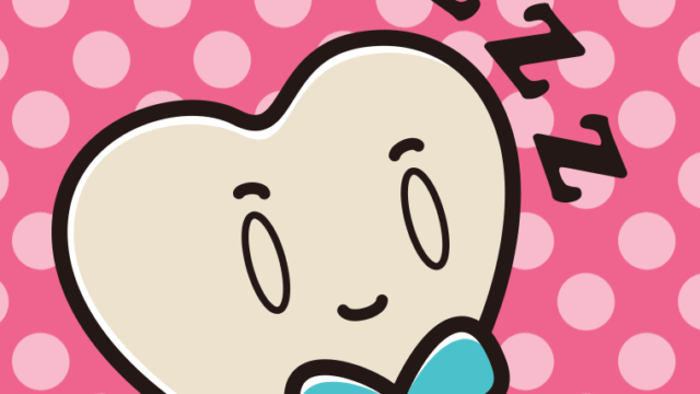 眠るホワイトデーチョコくんのイラスト【色、背景あり】PNG