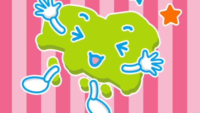 喜ぶ広島ちゃんのイラスト【色、背景あり】PNG