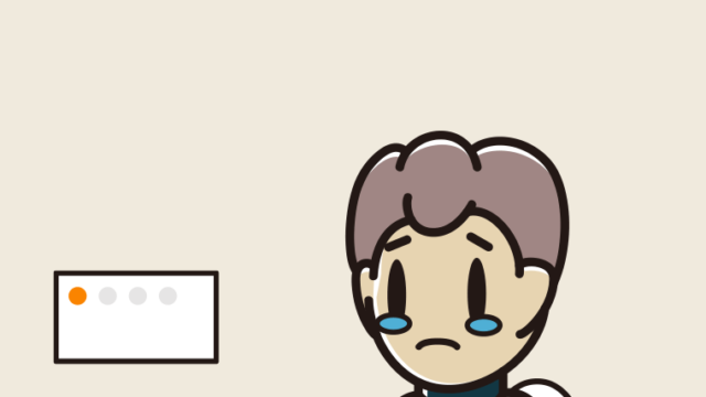 トイレで泣く男子中学生のイラスト【色、背景あり】PNG