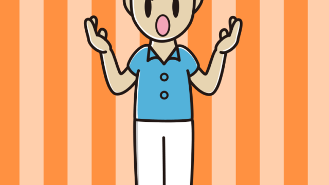 怒りながら話す男性会社員（クールビズ）のイラスト【色、背景あり】PNG