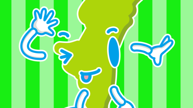 テヘヘな宮崎ちゃんのイラスト【色、背景あり】PNG