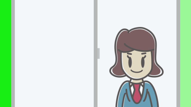 窓から見ている女子高校生のイラスト【色、背景あり】PNG