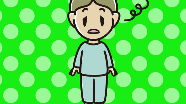 ぼーっとする部屋着の小学生男子のイラスト【色、背景あり】PNG