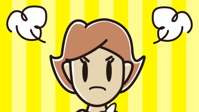 犬を抱いて怒る女性のイラスト【色、背景あり】PNG