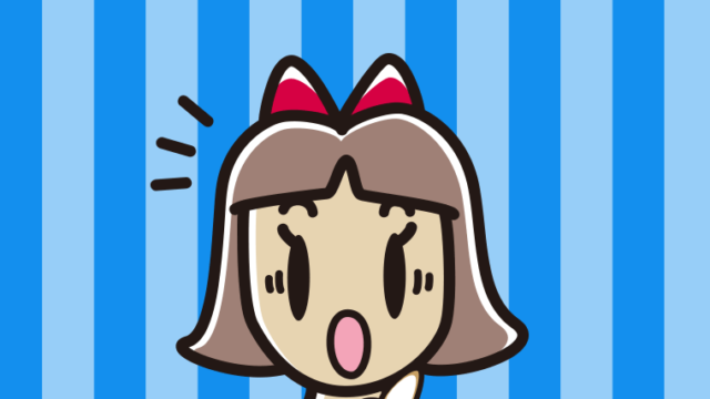 犬を抱いて驚く小学生女子のイラスト【色、背景あり】PNG