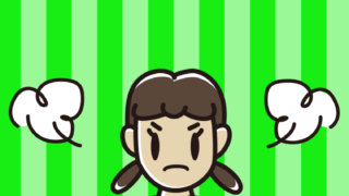 猫を抱いて怒る女子中学生のイラスト【色、背景あり】PNG