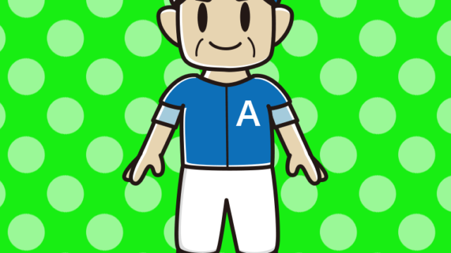 野球のユニフォームを着たおじさんのイラスト【色、背景あり】PNG