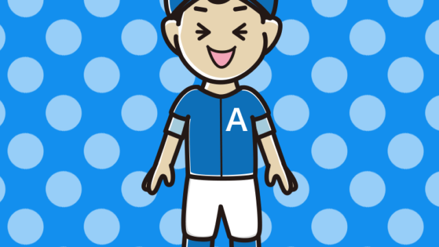 笑う野球のユニフォーム姿の男子中学生のイラスト【色、背景あり】PNG