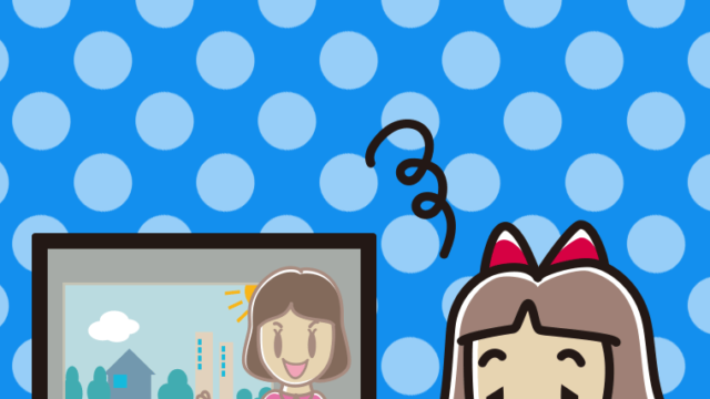 ぼーっとテレビを見る小学生女子のイラスト【色、背景あり】PNG