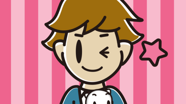 猫を抱いてウインクする男子高校生のイラスト【色、背景あり】PNG