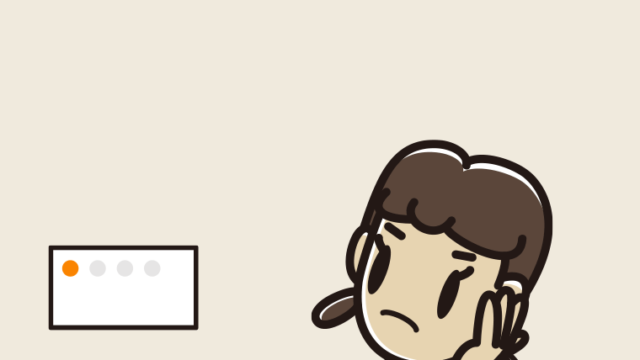 トイレで考える女子中学生のイラスト【色、背景あり】PNG