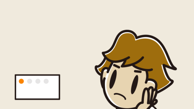 トイレで考える男子高校生のイラスト【色、背景あり】PNG