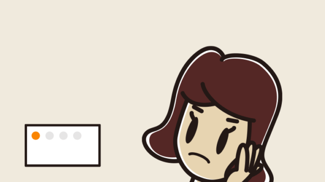 トイレで考える女子高校生のイラスト【色、背景あり】PNG