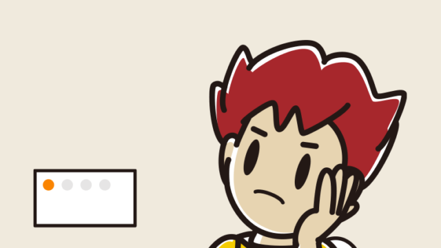 トイレで考える男子大学生のイラスト【色、背景あり】PNG