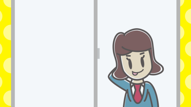 窓でテヘヘな女子高校生のイラスト【色、背景あり】PNG