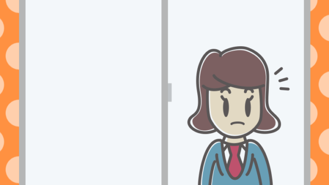 窓で何かに気付く女子高校生のイラスト【色、背景あり】PNG