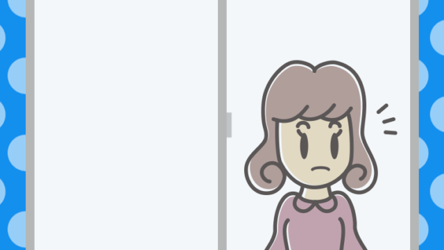 窓で何かに気付く女子大学生のイラスト【色、背景あり】PNG