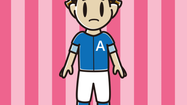 困る野球のユニフォーム姿の男子高校生のイラスト【色、背景あり】PNG