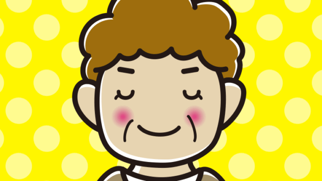 顔が赤くなるおばさんのイラスト【色、背景あり】PNG