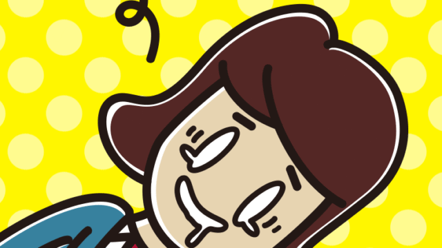 気絶する女子高校生のイラスト【色、背景あり】PNG