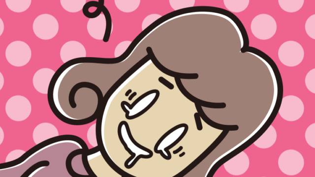 気絶する女子大学生のイラスト【色、背景あり】PNG