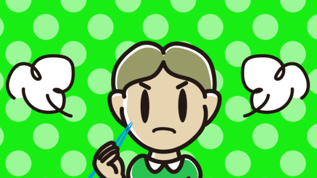 怒りながら食事をする小学生男子のイラスト【色、背景あり】PNG