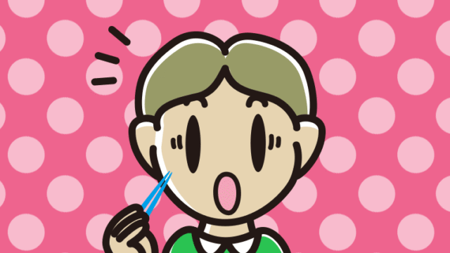 【フリー素材】食事中に驚く小学生男子のイラスト