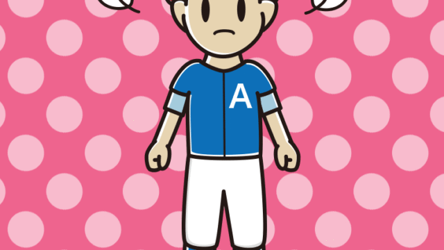 怒る野球のユニフォーム姿の男子大学生のイラスト【色、背景あり】PNG