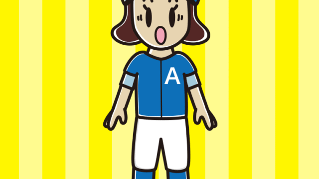 驚く野球のユニフォーム姿の女子高校生のイラスト【色、背景あり】PNG