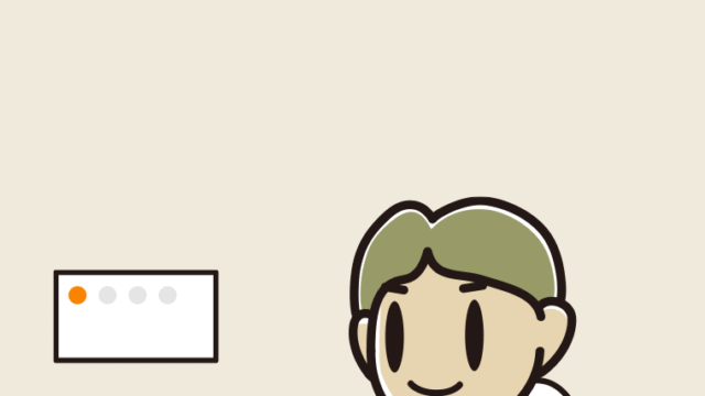 トイレで案内する小学生男子のイラスト【色、背景あり】PNG