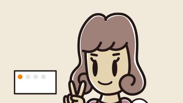 トイレでピースをする女子大学生のイラスト【色、背景あり】PNG