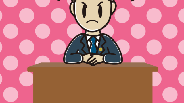 怒る男性弁護士のイラスト【色、背景あり】PNG