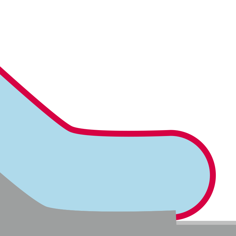 エスカレーターのイラスト【色あり、背景なし】透過PNG