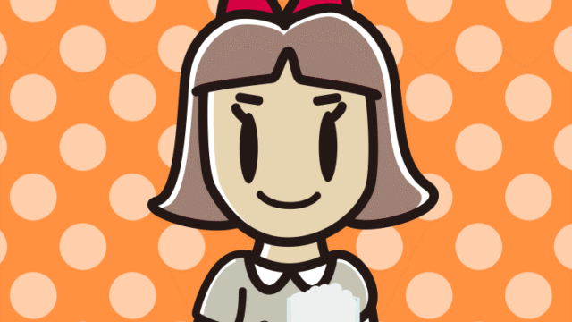 ビールを飲む小学生女子のイラスト【色、背景あり】PNG