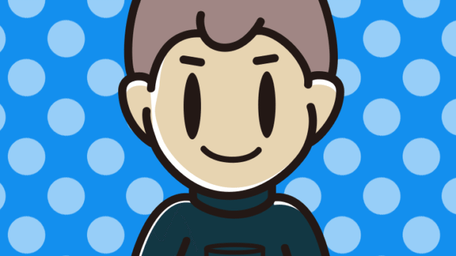 お水を飲む男子中学生のイラスト【色、背景あり】PNG