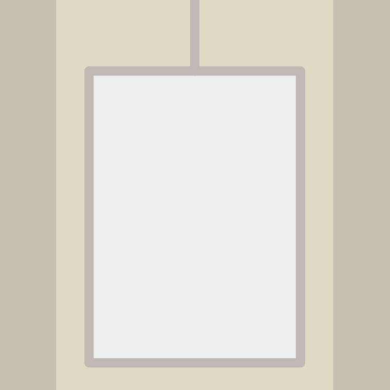 エレベーターのイラスト【色、背景あり】PNG