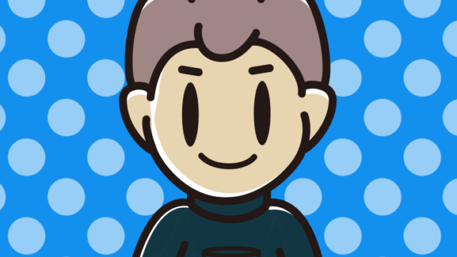 青汁を飲む男子中学生のイラスト【色、背景あり】PNG