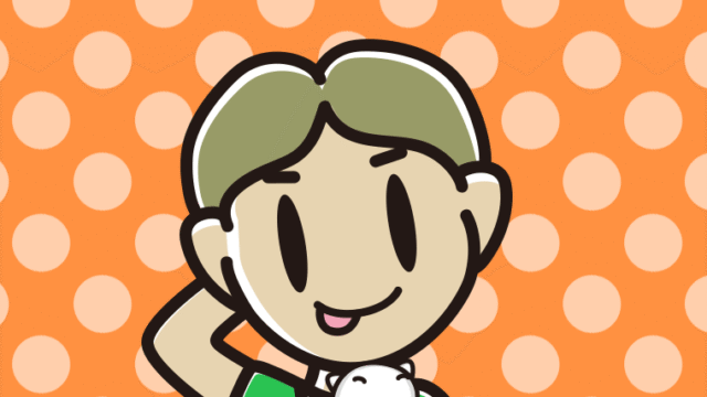 猫を抱いてテヘヘな小学生男子のイラスト【色、背景あり】PNG