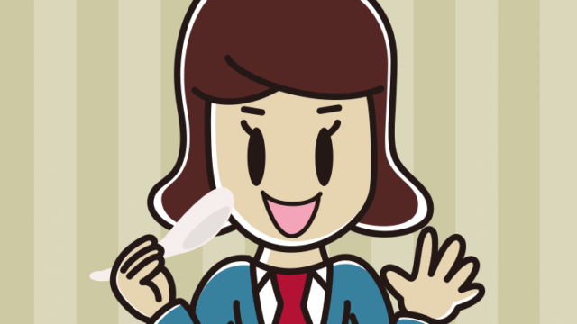 チャーハンを食べる女子高校生のイラスト【色、背景あり】PNG