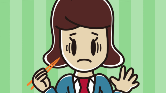 たくあんで困る女子高校生のイラスト【色、背景あり】PNG