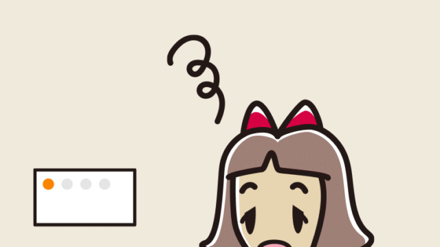 トイレでぼーっとする小学生女子のイラスト【色、背景あり】PNG