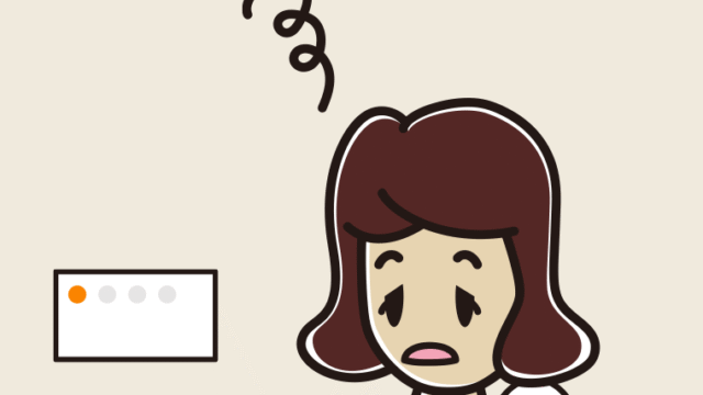 トイレでぼーっとする女子高校生のイラスト【色、背景あり】PNG